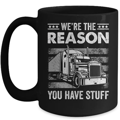 Funny Trucker Design For Men Semi Truck Driver Lover Mug | siriusteestore