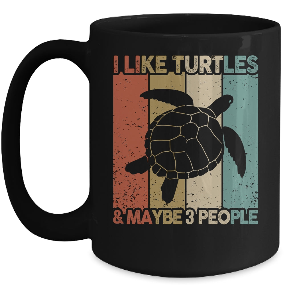 Funny Turtle Design For Kids Men Women Animal Turtle Vintage Mug | siriusteestore