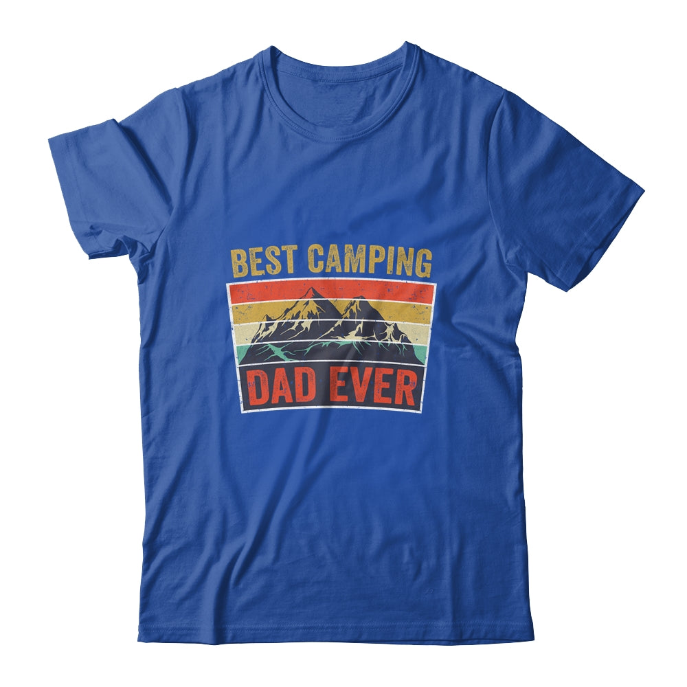 Funny Vintage Best Camping Dad Ever Father's Day Shirt & Hoodie | siriusteestore