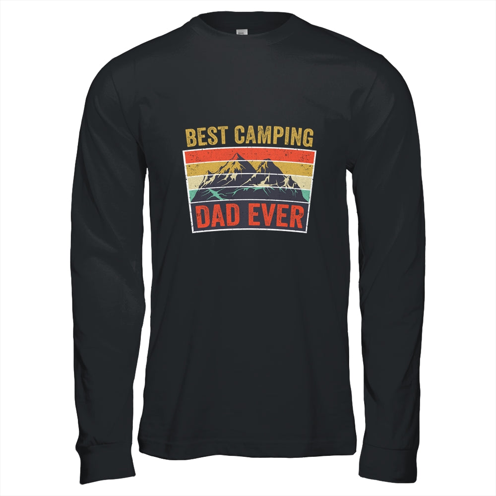 Funny Vintage Best Camping Dad Ever Father's Day Shirt & Hoodie | siriusteestore