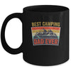 Funny Vintage Best Camping Dad Ever Father's Day Mug | siriusteestore