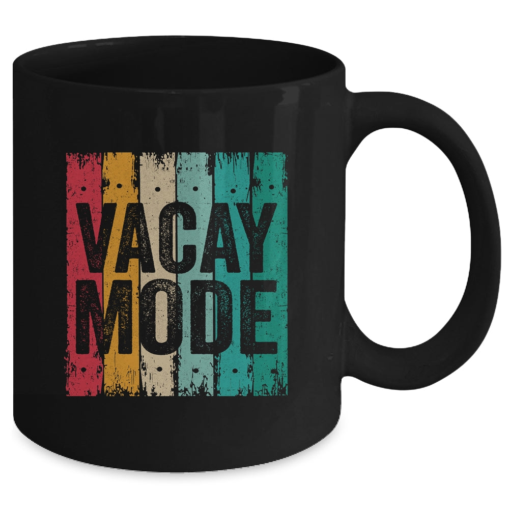 Funny Vintage Vacay Mode Summer Vacation Mug Mug | siriusteestore