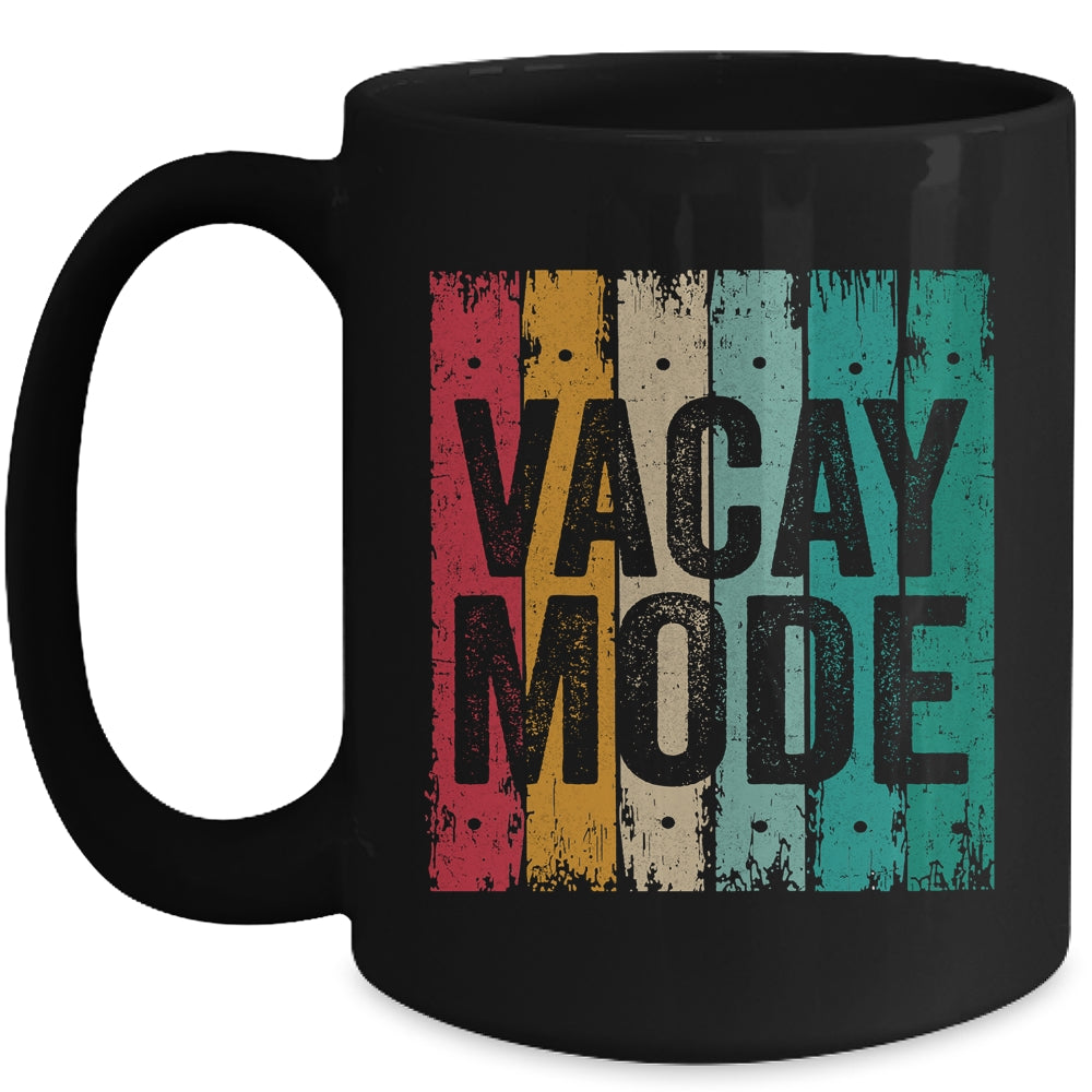 Funny Vintage Vacay Mode Summer Vacation Mug Mug | siriusteestore