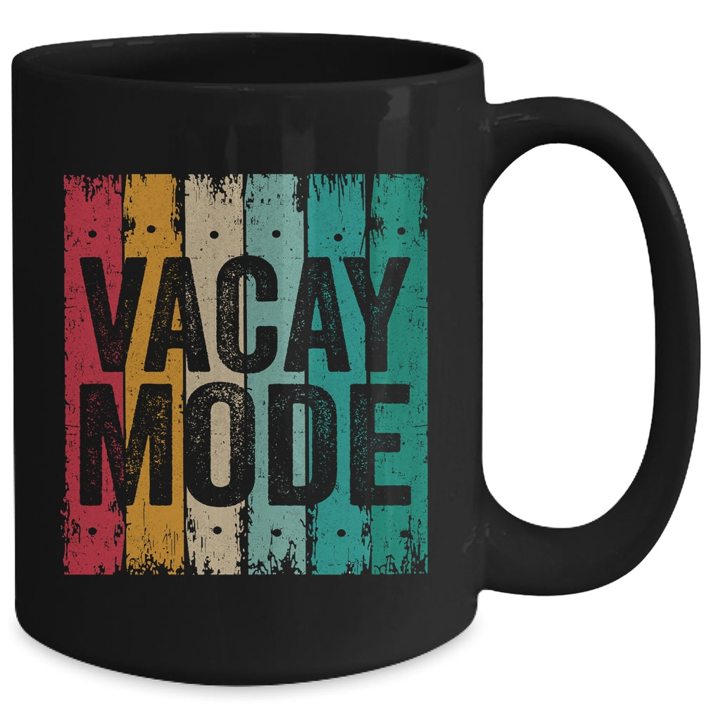 Funny Vintage Vacay Mode Summer Vacation Mug Mug | siriusteestore