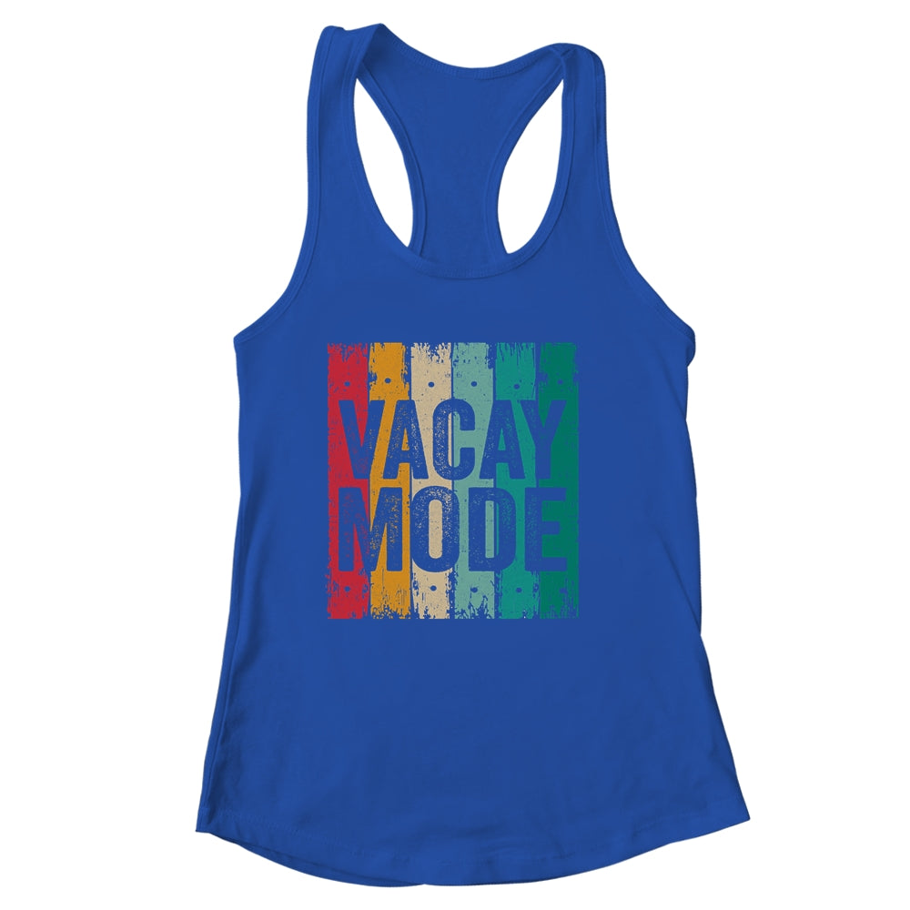 Funny Vintage Vacay Mode Summer Vacation Shirt & Tank Top Shirt & Tank Top | siriusteestore