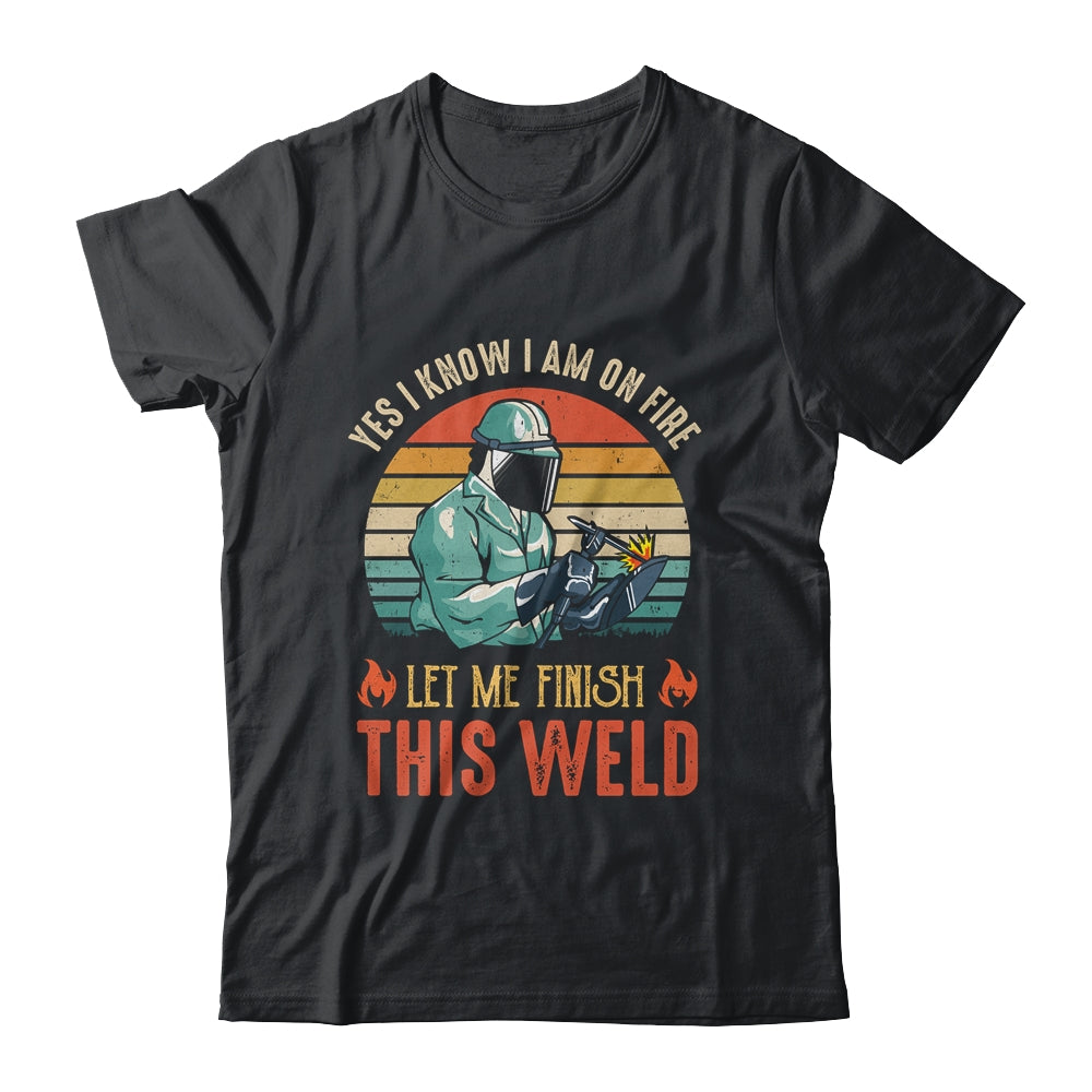 Funny Welding Design Men Dad Welder Worker Welding Vintage Shirt & Hoodie | siriusteestore
