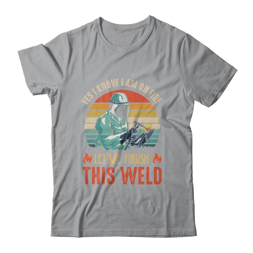 Funny Welding Design Men Dad Welder Worker Welding Vintage Shirt & Hoodie | siriusteestore