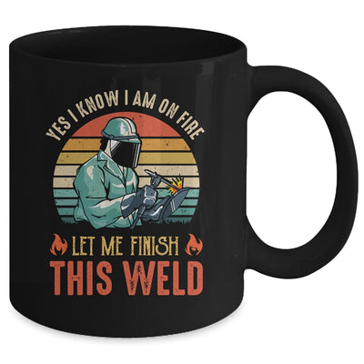 Funny Welding Design Men Dad Welder Worker Welding Vintage Mug | siriusteestore