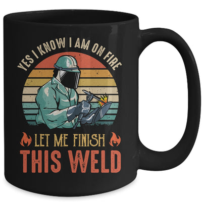 Funny Welding Design Men Dad Welder Worker Welding Vintage Mug | siriusteestore