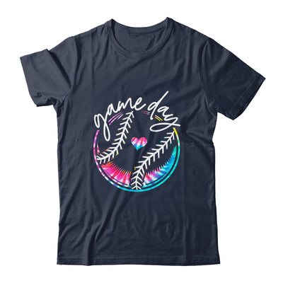 Game Day Baseball Life Softball Life Mom Tie Dye Shirt & Tank Top | siriusteestore