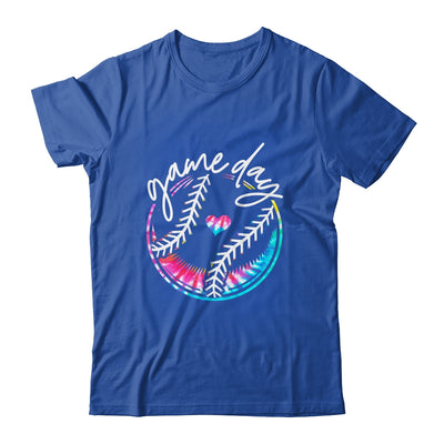 Game Day Baseball Life Softball Life Mom Tie Dye Shirt & Tank Top | siriusteestore