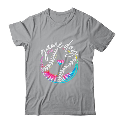 Game Day Baseball Life Softball Life Mom Tie Dye Shirt & Tank Top | siriusteestore