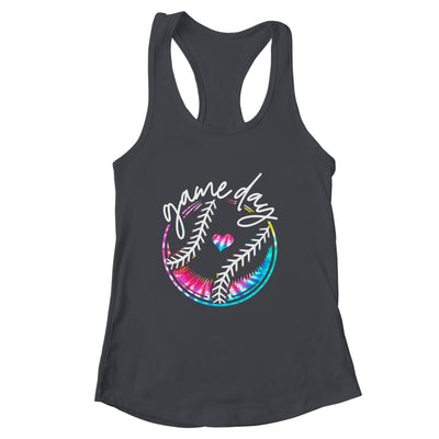 Game Day Baseball Life Softball Life Mom Tie Dye Shirt & Tank Top | siriusteestore