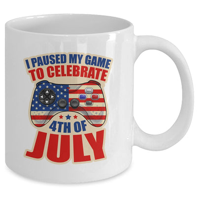 Gamer 4th Of July American Flag Gaming Lover Boys Girls Teen Mug | siriusteestore