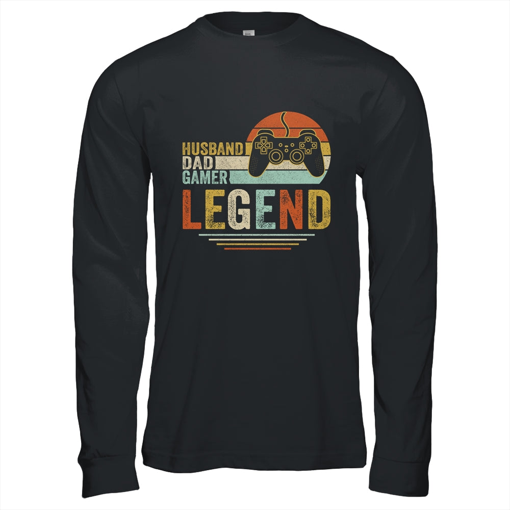 Gamer Dad Funny Husband Dad Video Game Legend Father's Day Shirt & Hoodie | siriusteestore