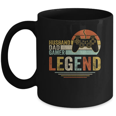 Gamer Dad Funny Husband Dad Video Game Legend Father's Day Mug | siriusteestore