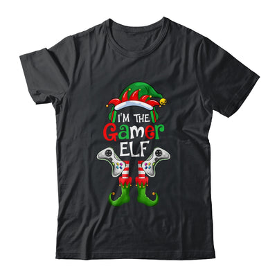 Gamer Elf Matching Family Christmas Funny I'm The Gaming Elf Shirt & Sweatshirt | siriusteestore