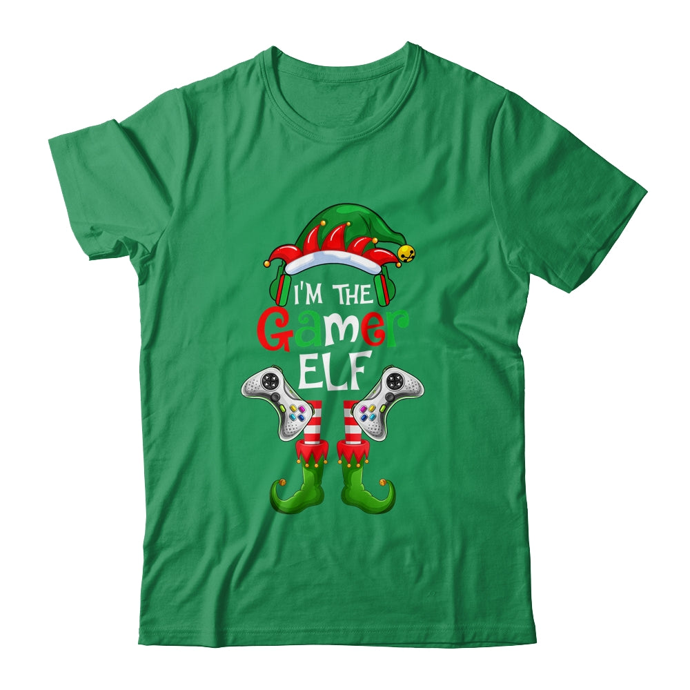 Gamer Elf Matching Family Christmas Funny I'm The Gaming Elf Shirt & Sweatshirt | siriusteestore