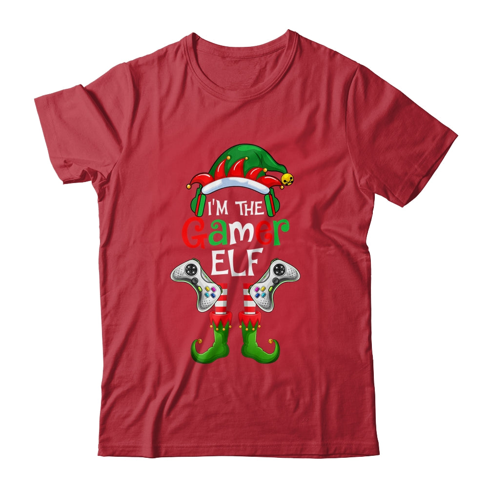 Gamer Elf Matching Family Christmas Funny I'm The Gaming Elf Shirt & Sweatshirt | siriusteestore