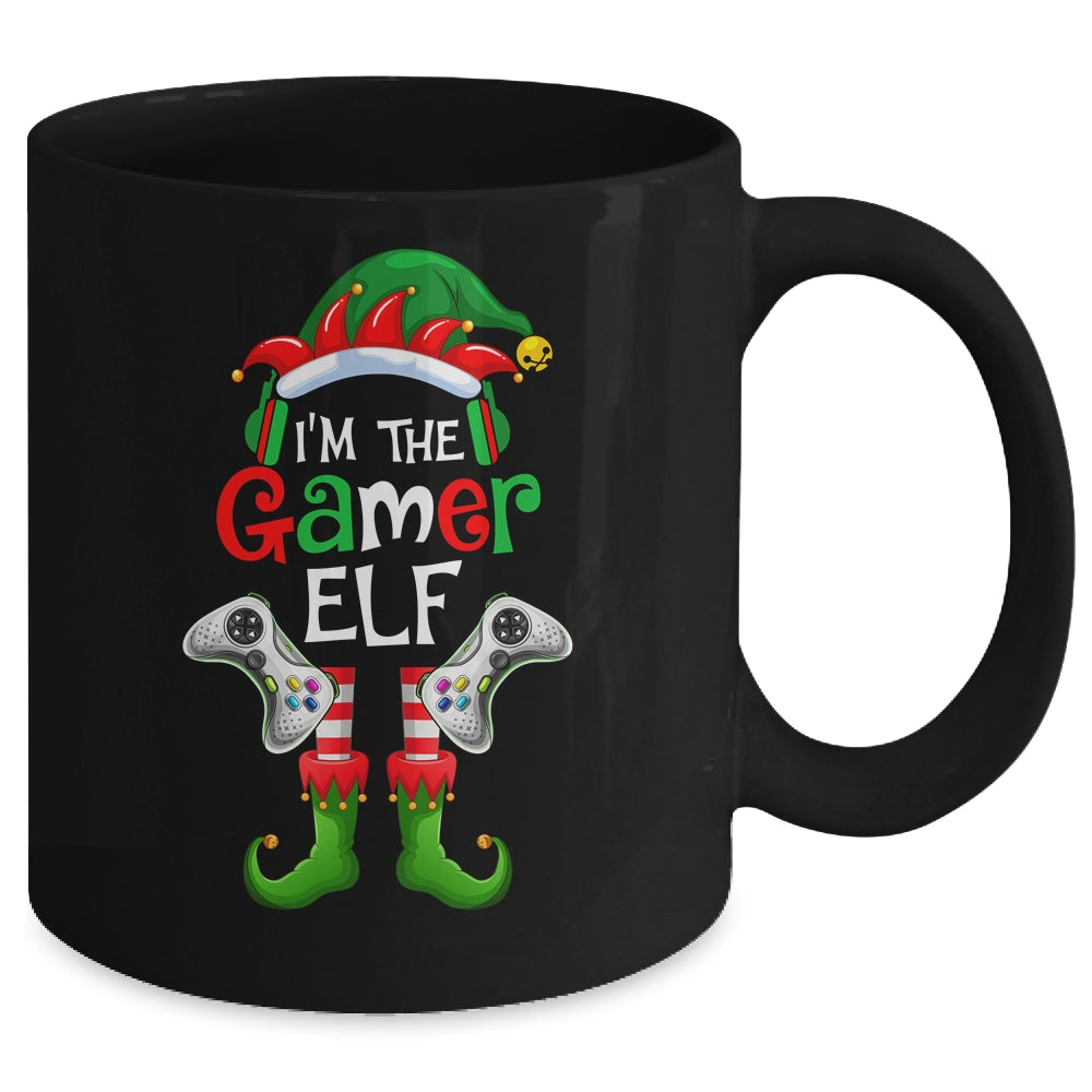 Gamer Elf Matching Family Christmas Funny I'm The Gaming Elf Mug | siriusteestore