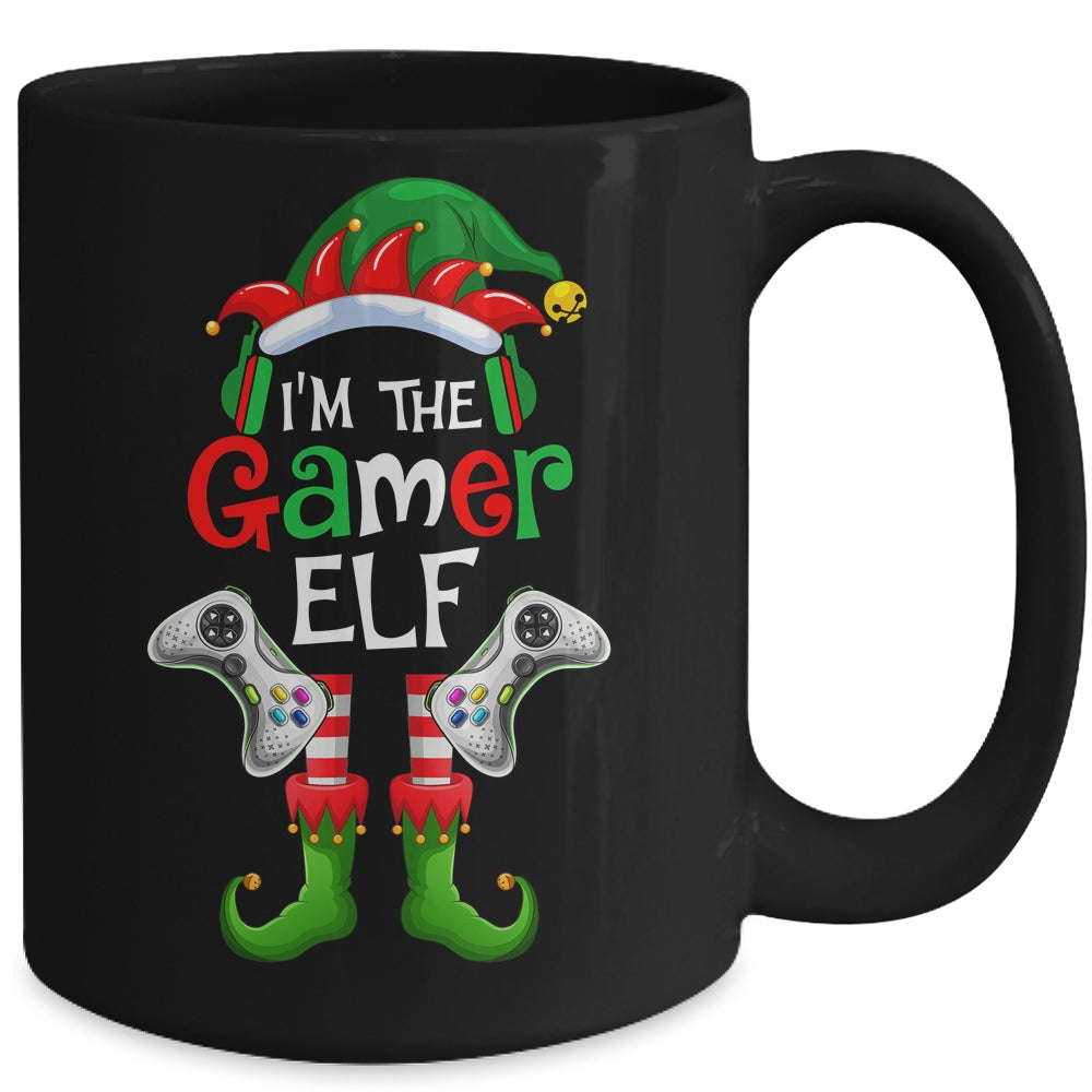 Gamer Elf Matching Family Christmas Funny I'm The Gaming Elf Mug | siriusteestore