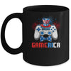 Gamerica 4th of July Video Game American Flag Boys Mug | siriusteestore