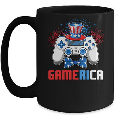 Gamerica 4th of July Video Game American Flag Boys Mug | siriusteestore