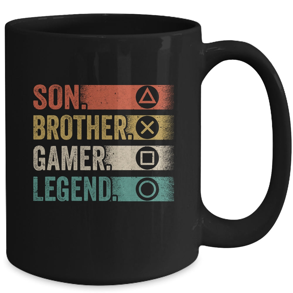 Gaming For Teenage Boys 8 16 Year Old Gamer Funny Brother Mug | siriusteestore