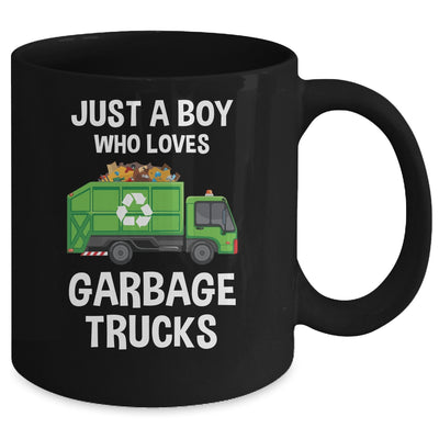 Garbage Truck Just A Boy Who Loves Garbage Trucks Mug | siriusteestore