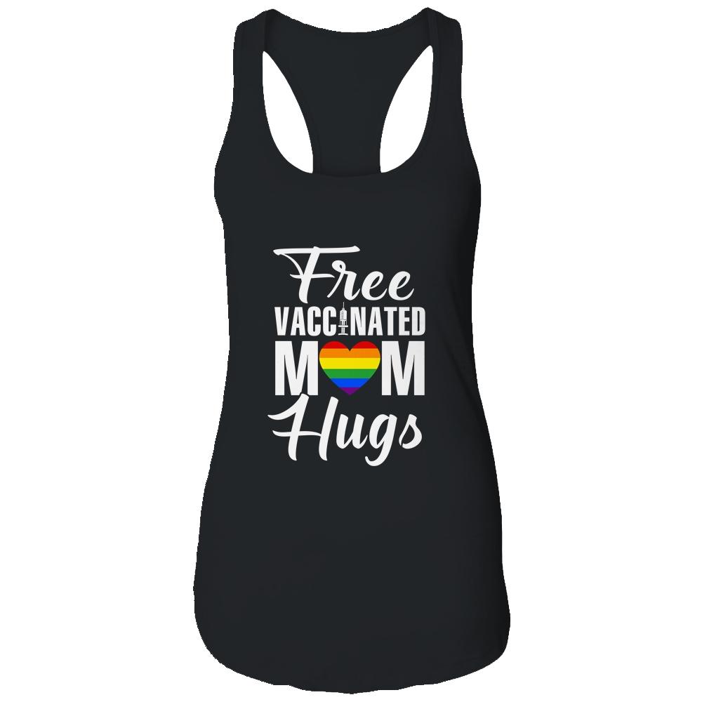 Gay Pride Vaccinated LGBT Lesbian LGBTQ Proud Mom Shirt & Tank Top | Siriustee.com