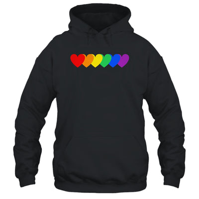 Gay Rainbow Pride Heart Flag LGBTQ Equality Matching Shirt & Tank Top | siriusteestore