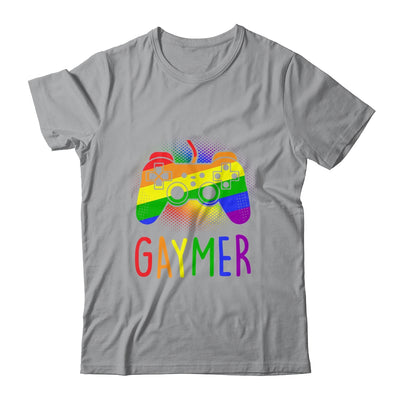 Gaymer Gay Pride Flag LGBT Gamer LGBTQ Gaming Gamepad Shirt & Hoodie | siriusteestore
