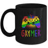 Gaymer Gay Pride Flag LGBT Gamer LGBTQ Gaming Gamepad Mug | siriusteestore