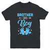 Gender Reveal For Brother Says Boy Matching Family Set Party Youth Shirt | siriusteestore