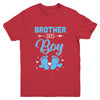 Gender Reveal For Brother Says Boy Matching Family Set Party Youth Shirt | siriusteestore