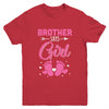 Gender Reveal For Brother Says Girl Matching Family Set Party Youth Shirt | siriusteestore