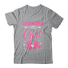 Gender Reveal For Grandpa Says Girl Matching Family Set Party Shirt & Hoodie | siriusteestore