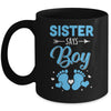 Gender Reveal For Sister Says Boy Matching Family Set Party Mug | siriusteestore