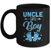Gender Reveal For Uncle Says Boy Matching Family Set Party Mug | siriusteestore