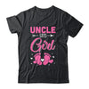 Gender Reveal For Uncle Says Girl Matching Family Set Party Shirt & Hoodie | siriusteestore