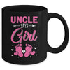 Gender Reveal For Uncle Says Girl Matching Family Set Party Mug | siriusteestore
