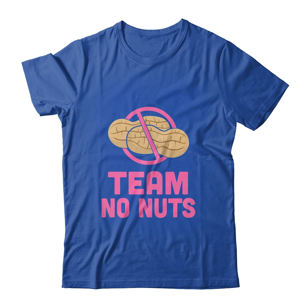Gender Reveal Team No Nuts Girl Matching Family Party Shirt & Hoodie | siriusteestore