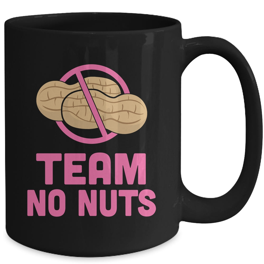 Gender Reveal Team No Nuts Girl Matching Family Party Mug | siriusteestore