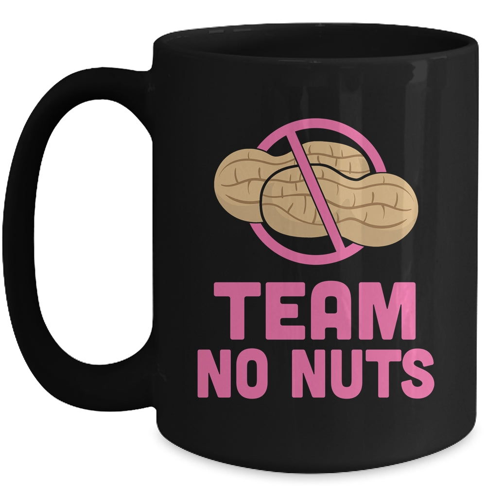 Gender Reveal Team No Nuts Girl Matching Family Party Mug | siriusteestore