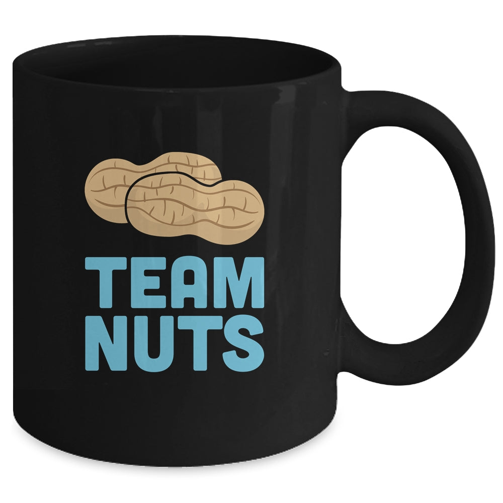 Gender Reveal Team Nuts Boy Matching Family Party Mug | siriusteestore