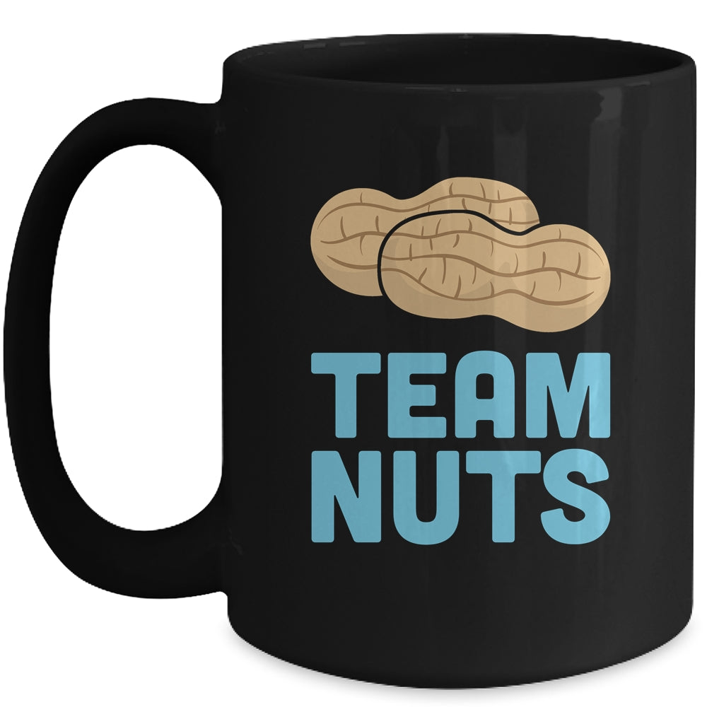 Gender Reveal Team Nuts Boy Matching Family Party Mug | siriusteestore