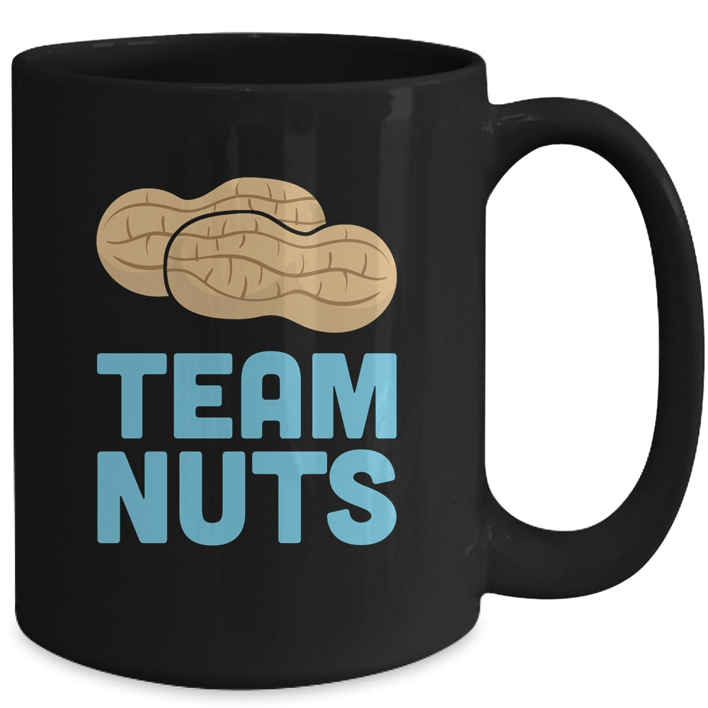 Gender Reveal Team Nuts Boy Matching Family Party Mug | siriusteestore