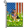 German Shepherd American USA Flag 4th of July Dog Lover On Independence Day | siriusteestore
