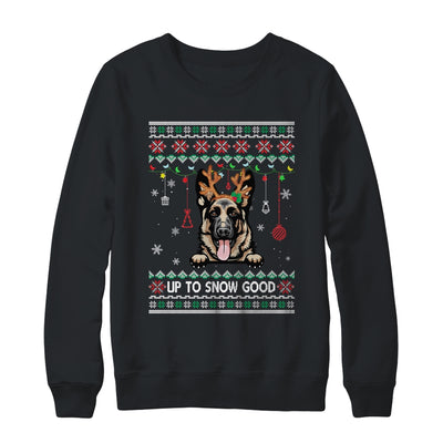 German Shepherd Dog Reindeer Ugly Christmas Xmas Shirt & Sweatshirt | siriusteestore