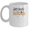 Get Back Witch I'm Not A Witch Im Your Wife Couple Halloween Mug | siriusteestore